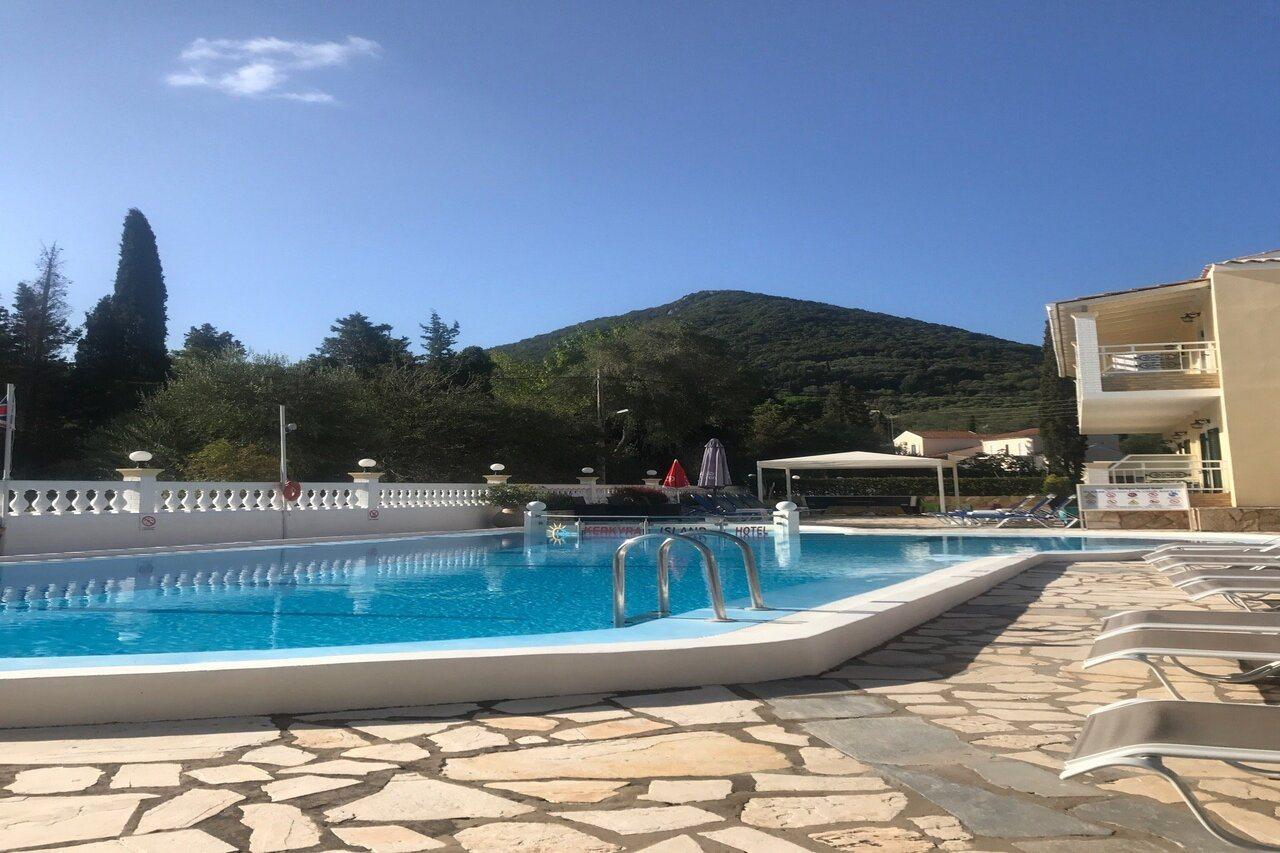 Kerkyra Beach Hotel & Apartments 바니체스 외부 사진